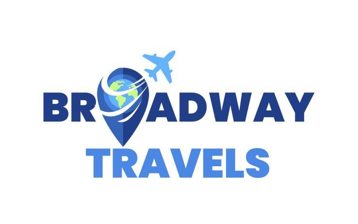 Broadway Travels logo designed by PSKS Web Services