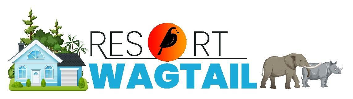 Wagtail Resort logo designed by PSKS Web Services