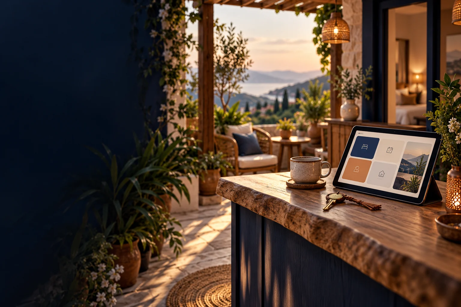 Original Homestay management software editorial concept
